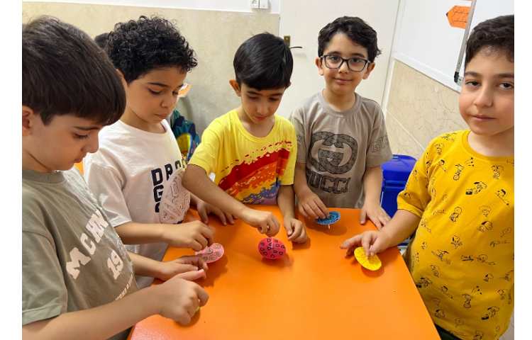 زنگ دست سازه ساخت فرفره با مواد بازیافتی 5