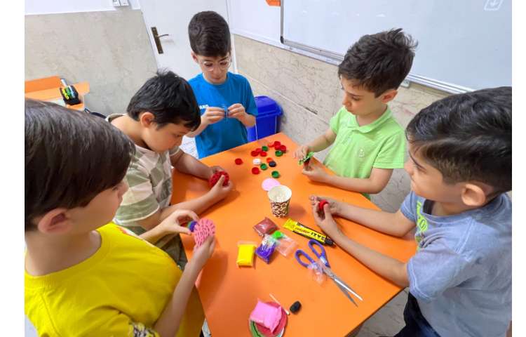 زنگ دست سازه ساخت فرفره با مواد بازیافتی
