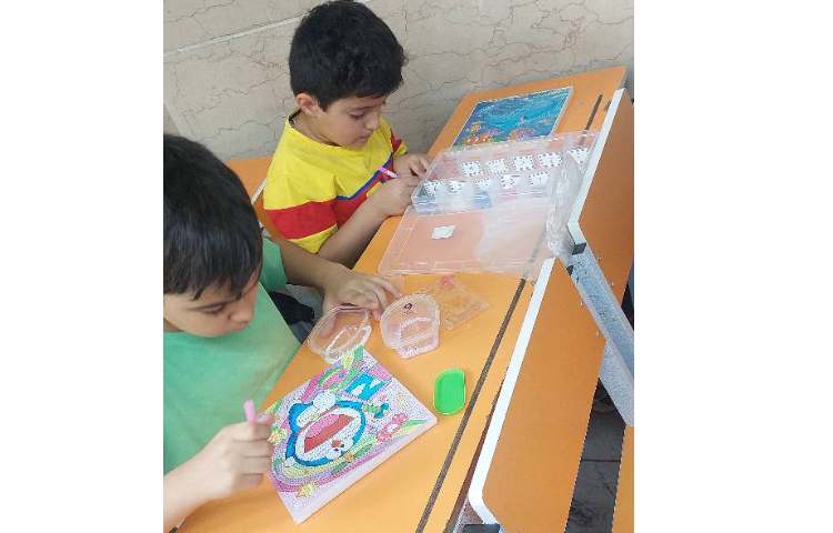 زنگ دست سازه کار با تابلوهای الماسی 4