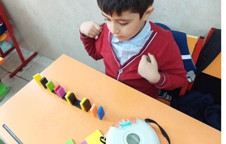 زنگ دومینو تکنیک باله رنگی ،پیش 1 دهقان 1