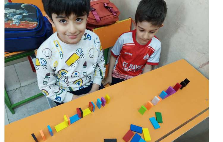 زنگ دومینو تکنیک باله رنگی ،پیش 1 دهقان 4