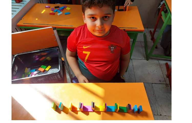 زنگ دومینو تکنیک باله رنگی ،پیش 1 دهقان