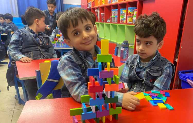 :زنگ دومینو، ساخت برج پیشرفته 1