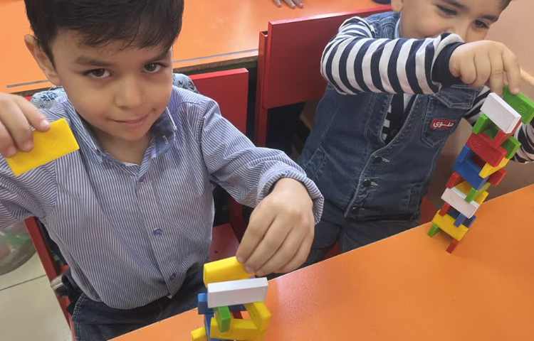 زنگ دومینو ساخت برج 3