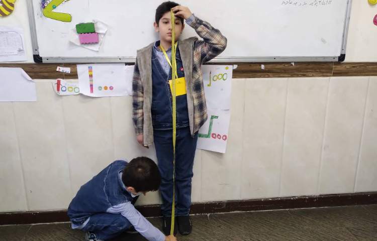 زنگ ریاضی:فصل دوم ، آشنایی با متر و نحوه‌ی اندازه‌گیری آن