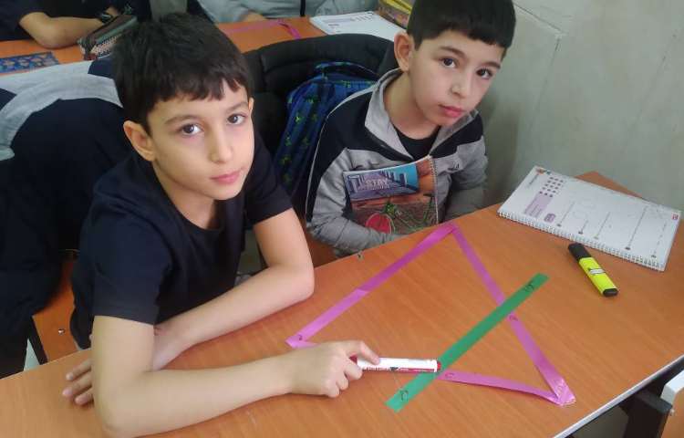 زنگ ریاضی:فصل پنجم، آموزش و تمرین خط راست،نیم خط و پاره خط 2