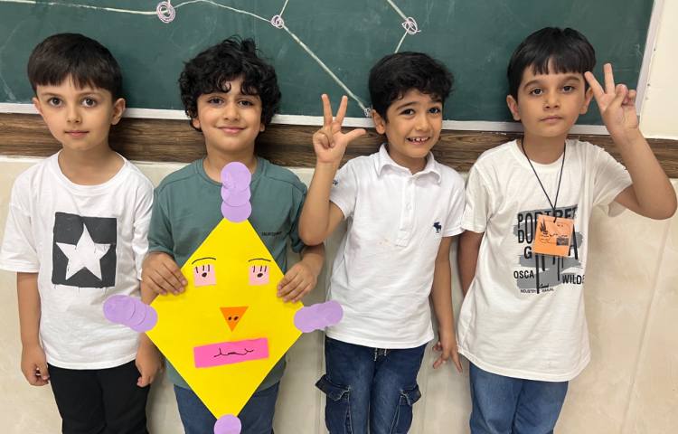 زنگ ریاضی ( آشنایی با اشکال هندسی) و ساخت بادبادک 2