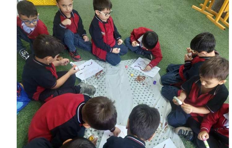 زنگ ریاضی ،آموزش خطوط 5