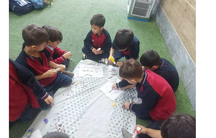 زنگ ریاضی ،آموزش خطوط