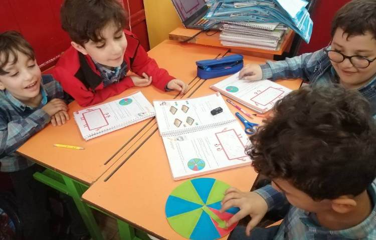 :زنگ ریاضی، آموزش مفهوم کسر و احتمال 1