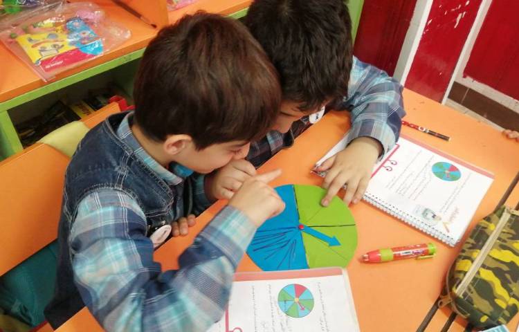 :زنگ ریاضی، آموزش مفهوم کسر و احتمال 3