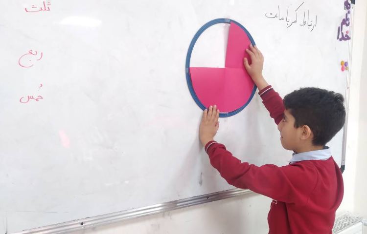 زنگ ریاضی : ارتباط کسر با ساعت 1