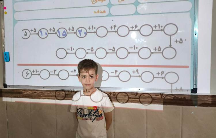 زنگ ریاضی- بازی جمع و تفریق اعداد یک رقمی 1