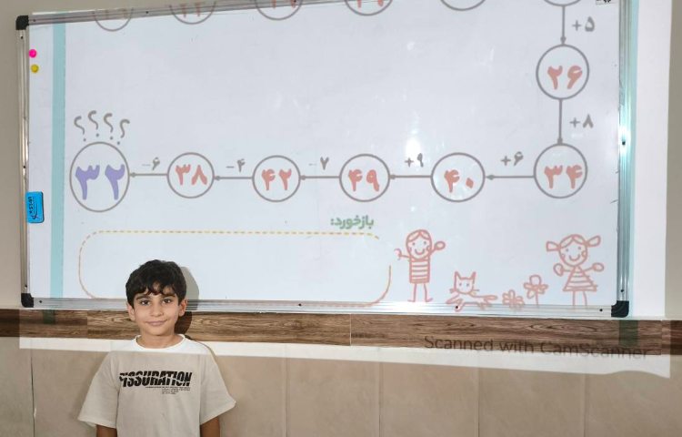 زنگ ریاضی- بازی جمع و تفریق اعداد یک رقمی 6