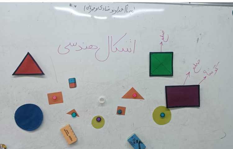 زنگ ریاضی تدریس اشکال هندسی
