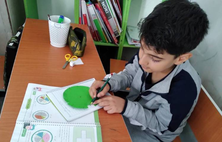 زنگ ریاضی: تدریس ساعت در بعد از ظهر 2