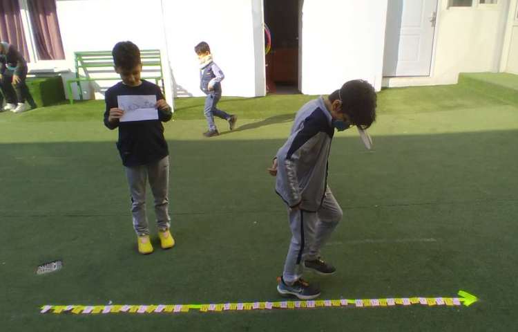 زنگ ریاضی: تدریس ضرب عدد 5 به کمک محور 2