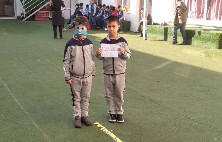 زنگ ریاضی: تدریس ضرب عدد 5 به کمک محور