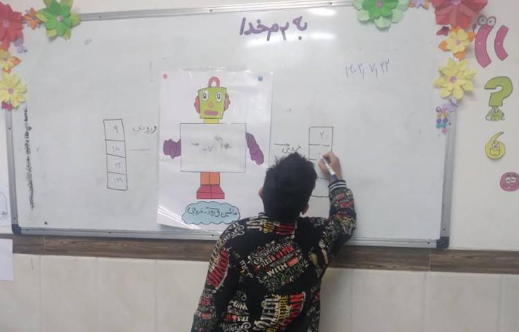 زنگ ریاضی: تدریس ماشین ورودی و خروجی 2