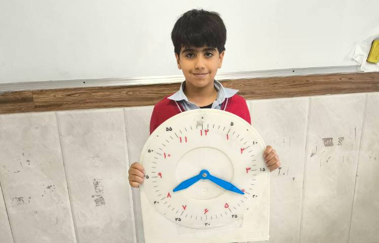 زنگ ریاضی تمرین مبحث ساعت 2