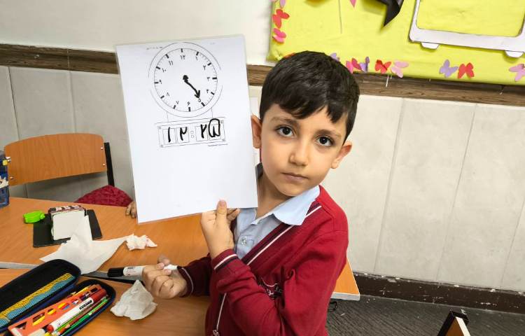 زنگ ریاضی - تمرین مبحث ساعت 2