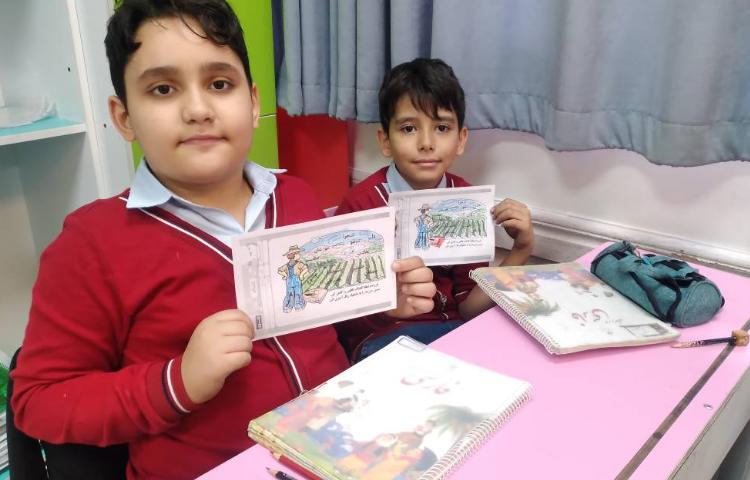 زنگ ریاضی: جمع و تفریق‌های 4 رقمی با شکل 4