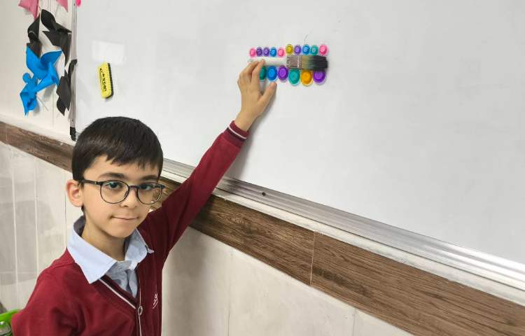 زنگ ریاضی دست ورزی اندازه‌گیری وسایل با موارد مختلف 3