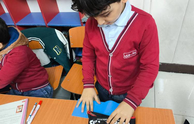 زنگ ریاضی دست ورزی اندازه‌گیری وسایل با نوار کاغذی دست ساز 1