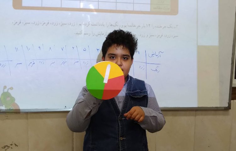 زنگ ریاضی : دست‌ورزی به همراه تدریس جدول‌داده‌ها وآشنایی با صفحه‌ی چرخنده و حل صفحه‌ی 118 کتاب‌ریاضی 1