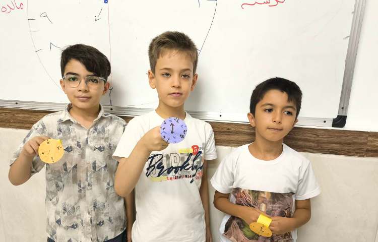 زنگ ریاضی - دست ورزی ساعت 1