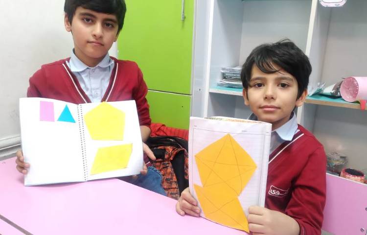 زنگ ریاضی: دست ورزی قطر اشکال هندسی 4