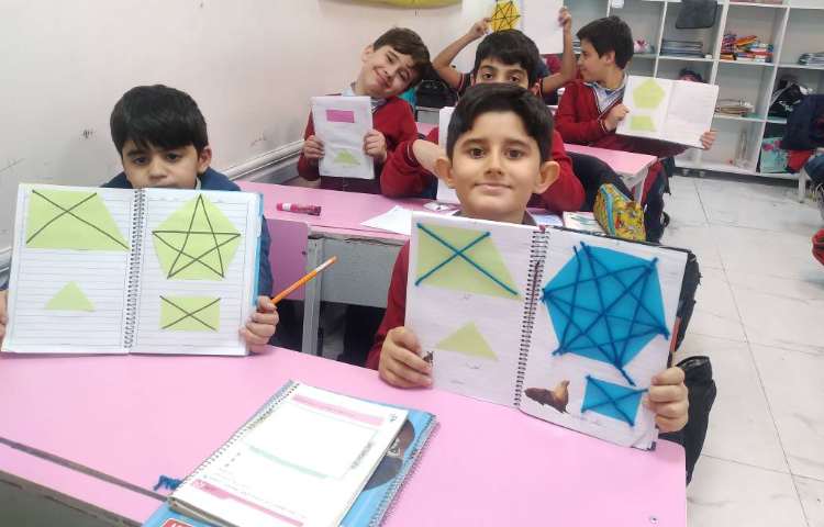 زنگ ریاضی: دست ورزی قطر اشکال هندسی 5