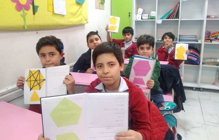 زنگ ریاضی: دست ورزی قطر اشکال هندسی 6