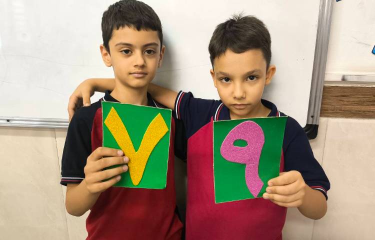 زنگ ریاضی ساخت اعداد با کارت 1