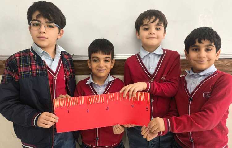 زنگ ریاضی ساخت خط کش و آشنایی با سانتی متر و میلی متر 5