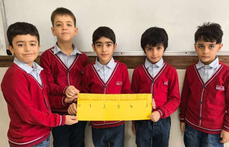 زنگ ریاضی ساخت خط کش و آشنایی با سانتی متر و میلی متر 6