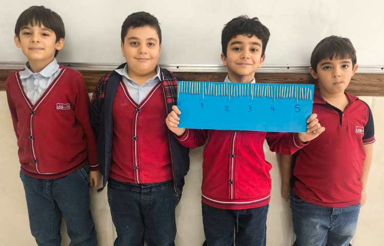 زنگ ریاضی ساخت خط کش و آشنایی با سانتی متر و میلی متر 7