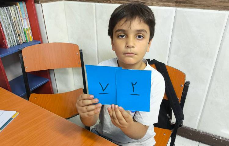 زنگ ریاضی عدد نویسی با کارت 2