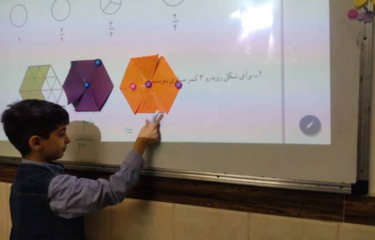 زنگ ریاضی: فصل دوم ، تدریس و تمرین کسرهای مساوی و مقایسه‌ی کسرها 2