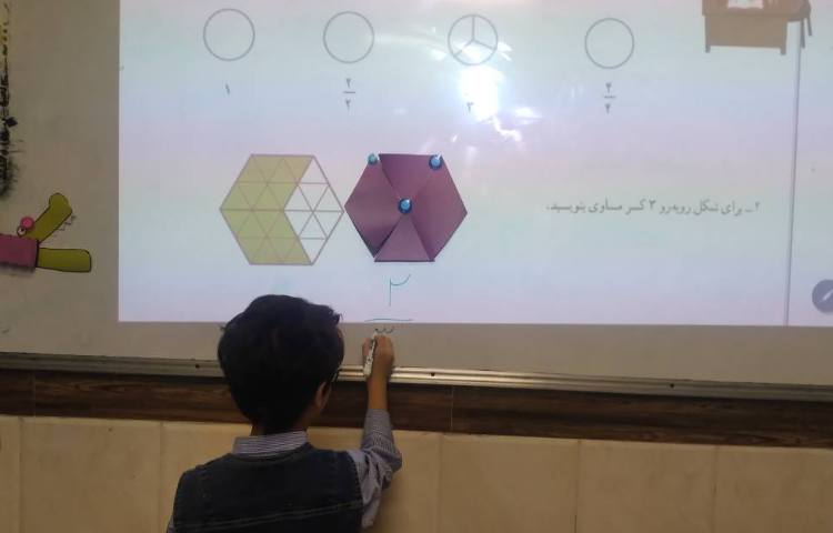 زنگ ریاضی: فصل دوم ، تدریس و تمرین کسرهای مساوی و مقایسه‌ی کسرها 3