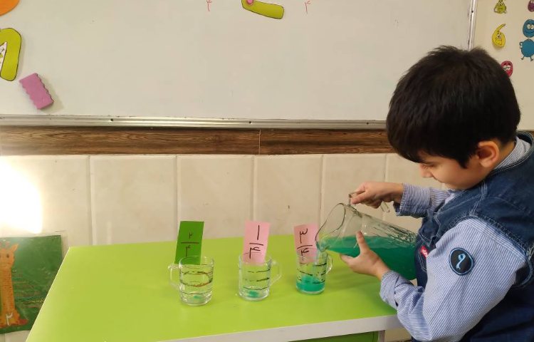 زنگ ریاضی: فصل دوم ، تدریس و تمرین کسرهای مساوی و مقایسه‌ی کسرها