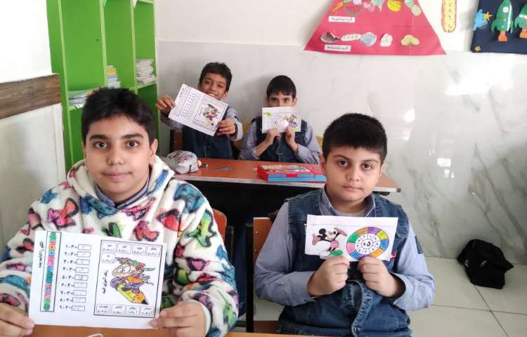 زنگ ریاضی: فصل دوم ، تمرین ضرب با کاربرگ 1