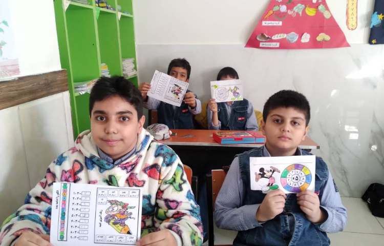 زنگ ریاضی: فصل دوم ، تمرین ضرب با کاربرگ 4