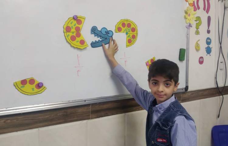 زنگ ریاضی: فصل دوم ، مقایسه‌ی کسرها 2