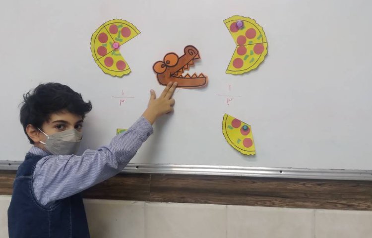 زنگ ریاضی: فصل دوم ، مقایسه‌ی کسرها