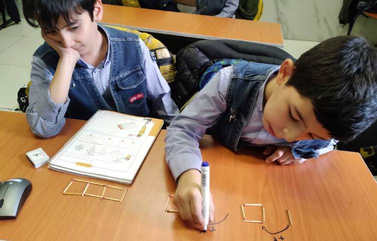 زنگ ریاضی: فصل 6، تدریس حل مسئله ساده تر