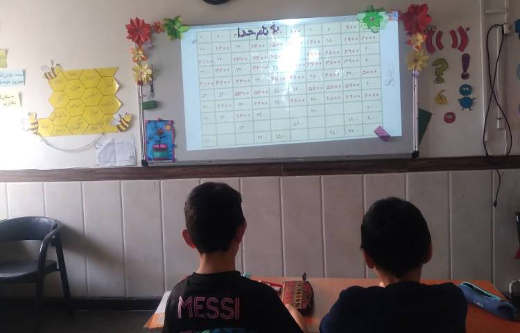 زنگ ریاضی: فصل 6، تمرین جمع و تفریق فرآیندی و پخش فیلم مربوط به درس 2