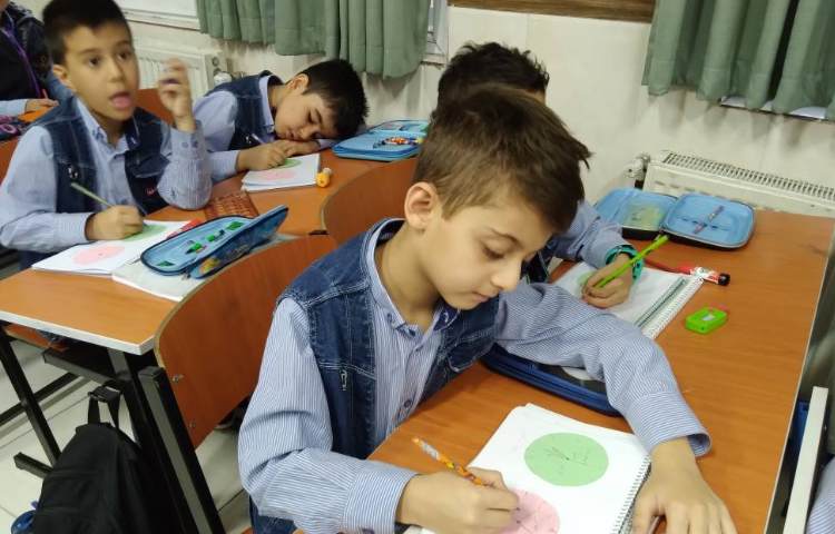 زنگ ریاضی: فعالیت‌های یک شبانه روز در ساعت قبل و بعداز ظهر 4