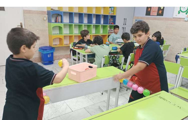 زنگ ریاضی مرور الگویابی با ساخت پل توپی 1