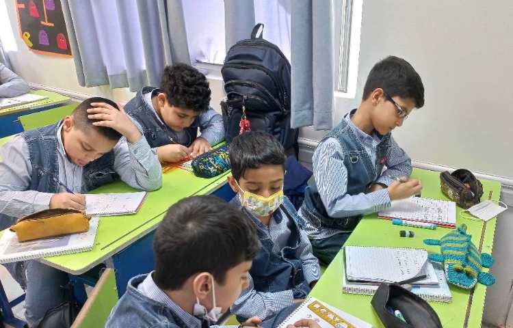 زنگ ریاضی و تمرین اعداد مخلوط 2